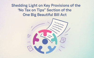 Shedding Light on the ‘No Tax on Tips’ Sec. of The OBBBA